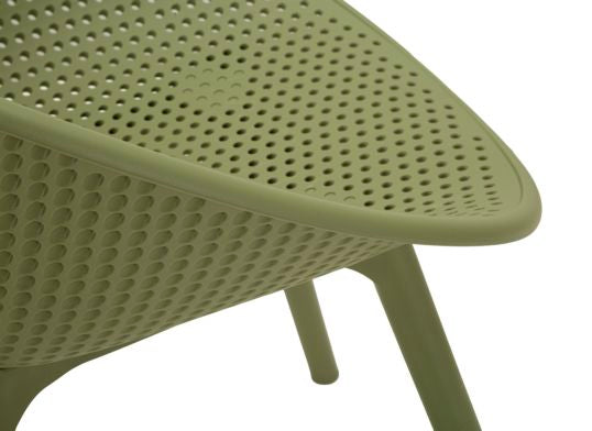 SEDIA IBIZA VERDE CM 59X59X83 (ALTEZZA SEDUTA CM 45)
