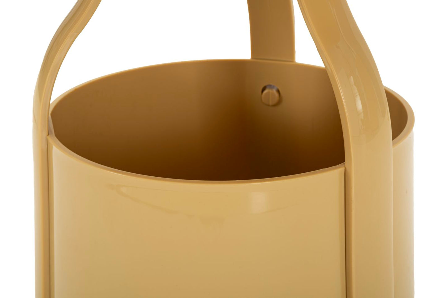TAVOLINETTO P/GIORNALI IRIS CREMA CM Ø 44X43