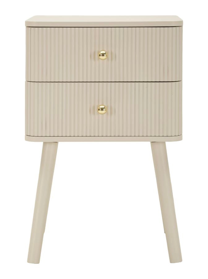 COMODINO 2 CASSETTI SHY CM 34X37,5X59