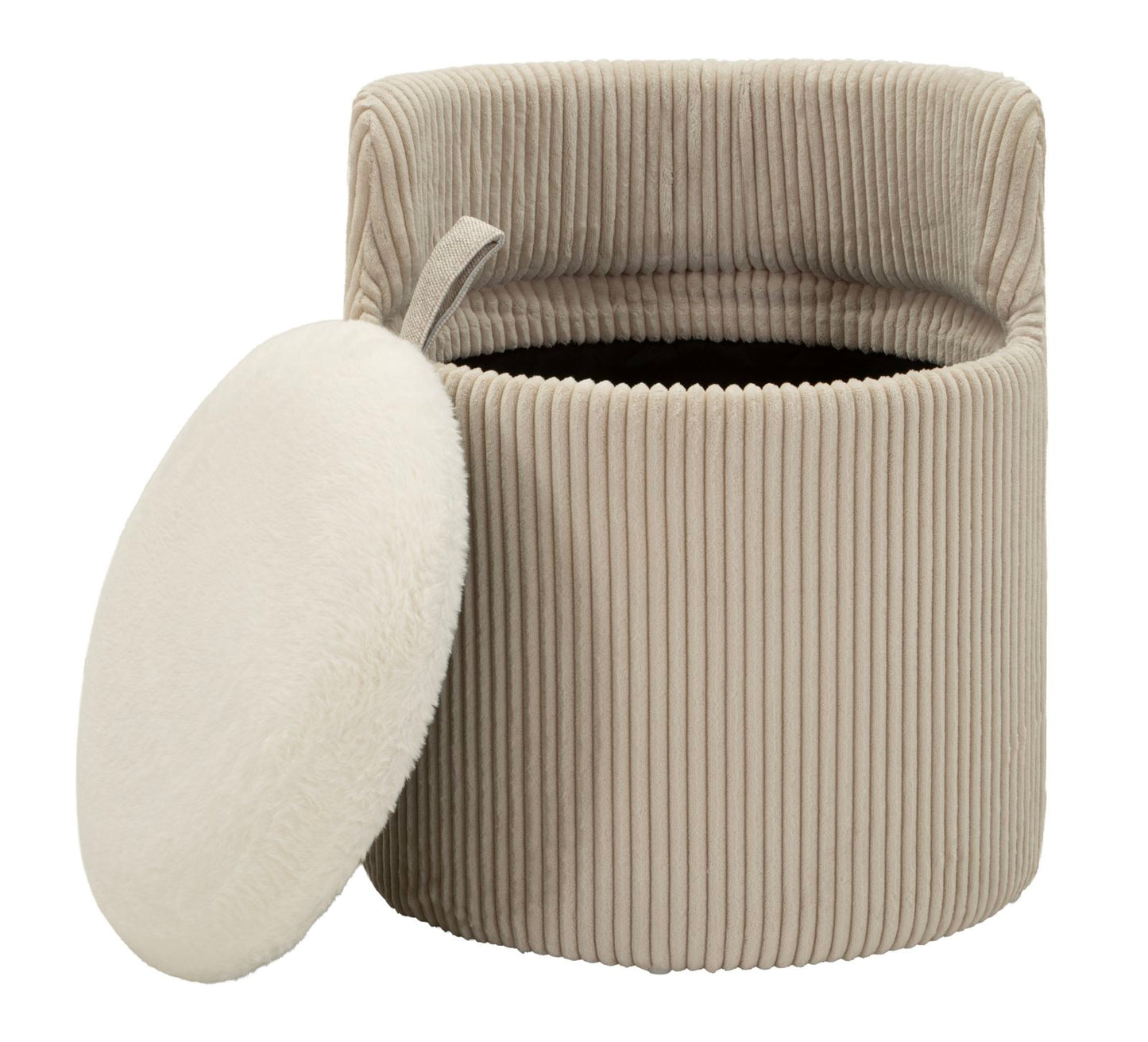 SEDUTA CONTENITORE DUBLINO CM Ø 47X53