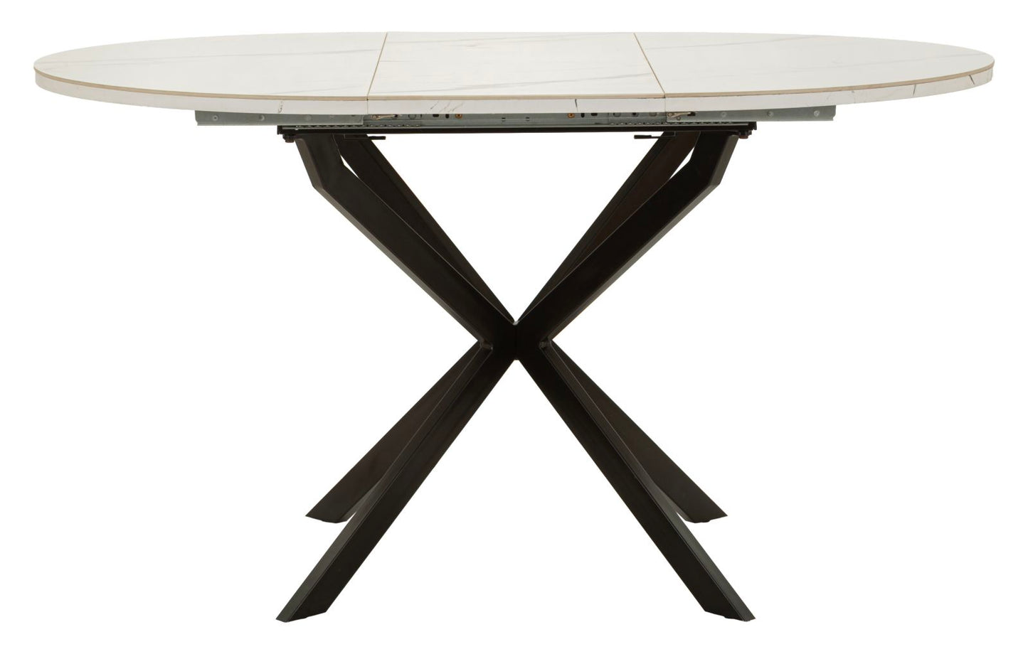 TAVOLO DA PRANZO ALLUNGABILE MARTIN CM Ø 100X78 (APERTO CM 140X100X78)
