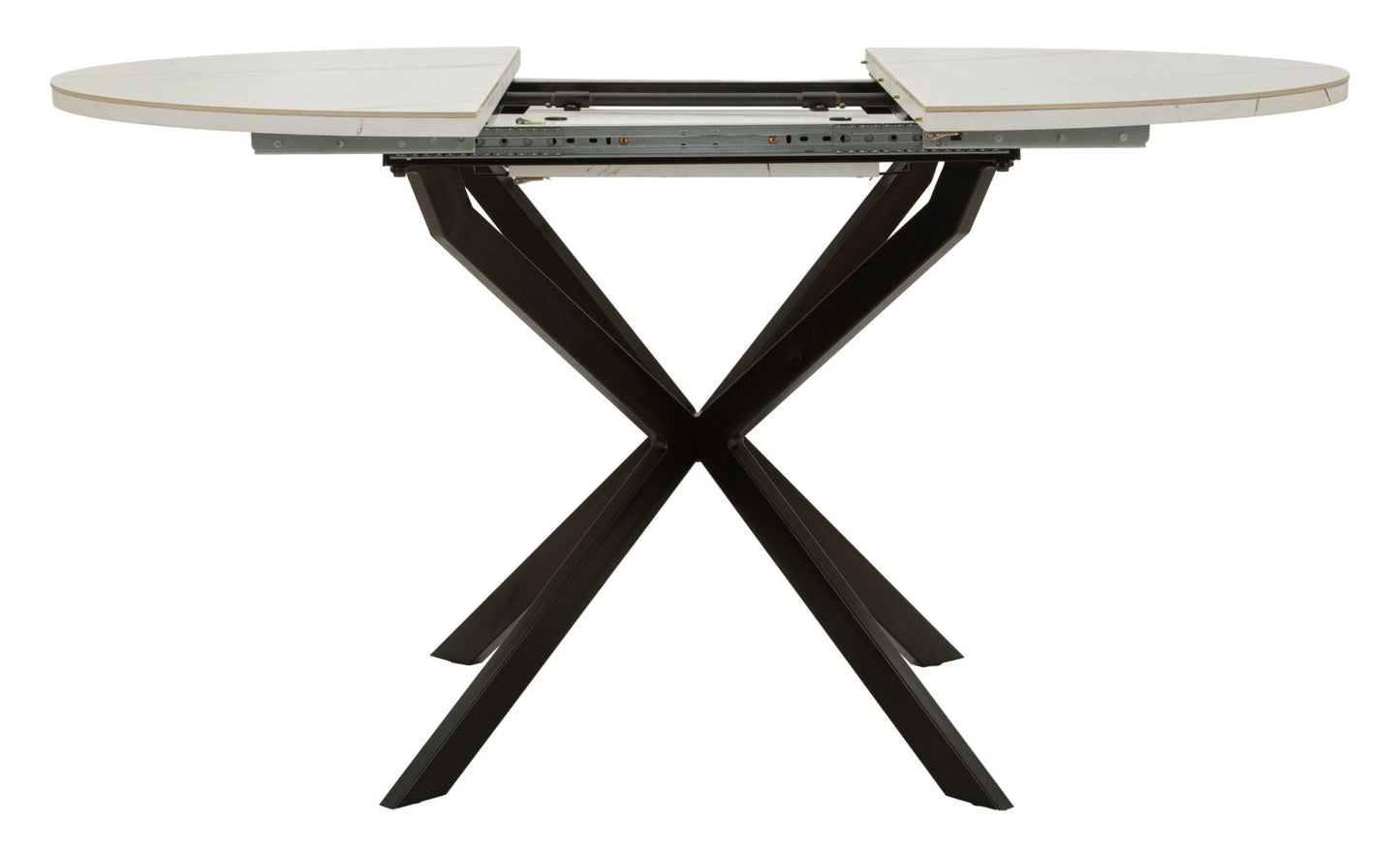 TAVOLO DA PRANZO ALLUNGABILE MARTIN CM Ø 100X78 (APERTO CM 140X100X78)