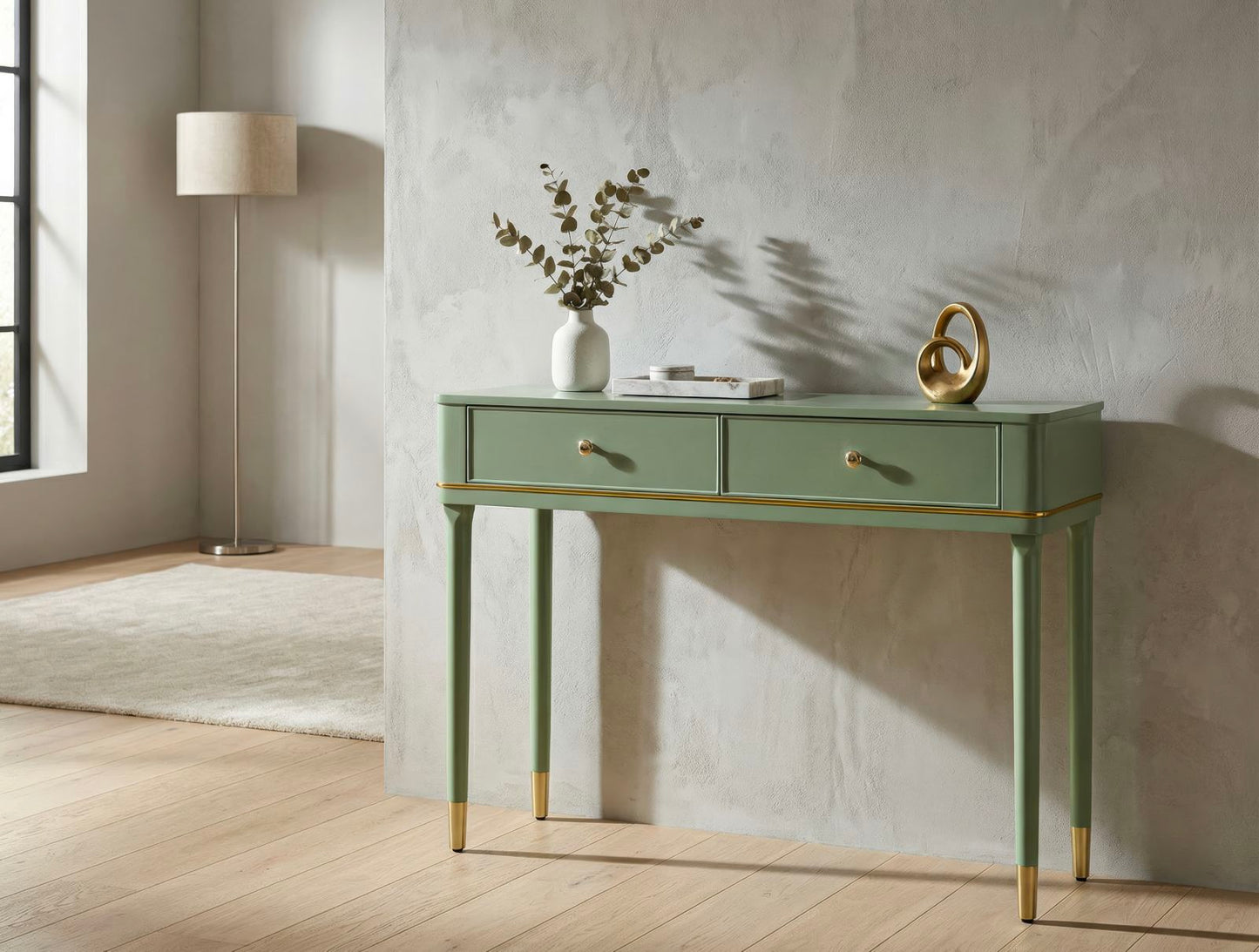 CONSOLE CAMILLE VERDE CM 101X37X78