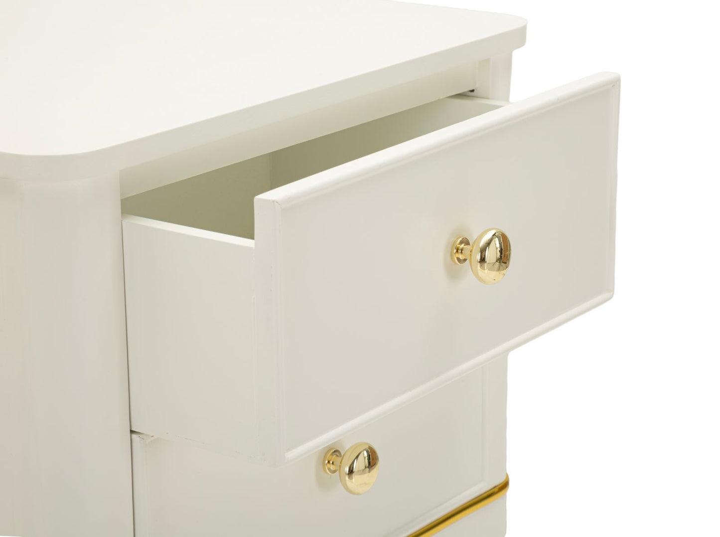 COMODINO CAMILLE BIANCO CM 40X30X71