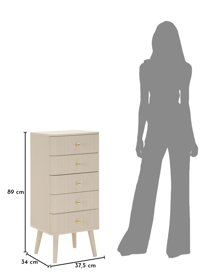 CASSETTIERA SHY CM 37,5X34X89