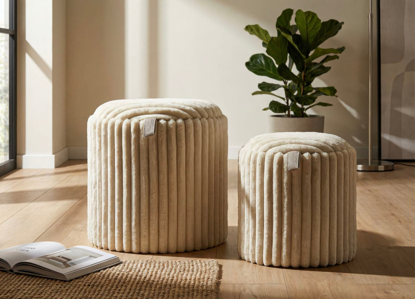 PUFF GOTEBORG COPPIA CM Ø 40X42-31X32