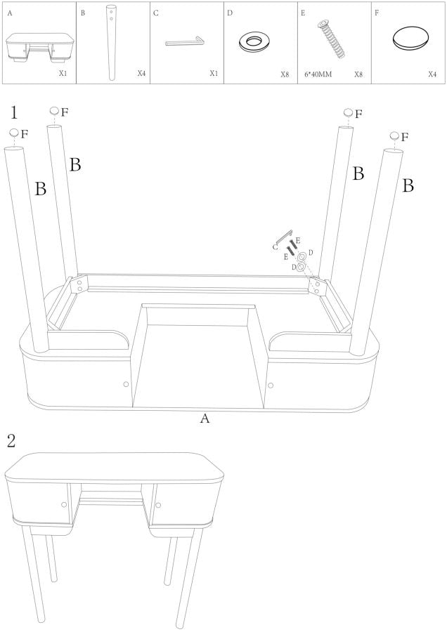 TOLETTA SHY CM 110X40X80