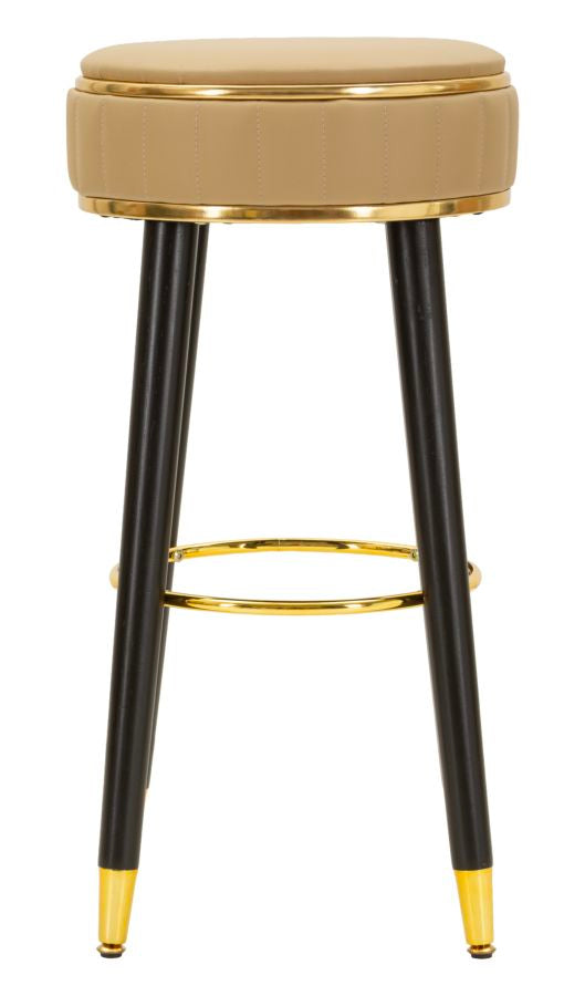SGABELLO BAR LONDON MARRONE CM Ø 38X74