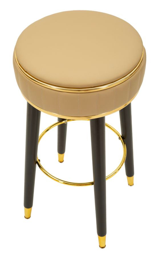 SGABELLO BAR LONDON MARRONE CM Ø 38X74