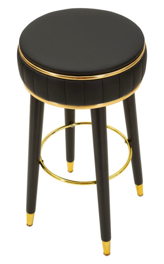 SGABELLO BAR LONDON NERO CM Ø 38X74