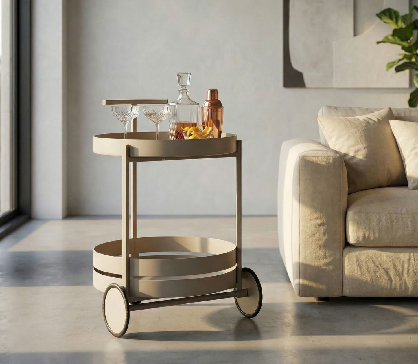 CARRELLO SATURNO TORTORA CM 40X49,5X61