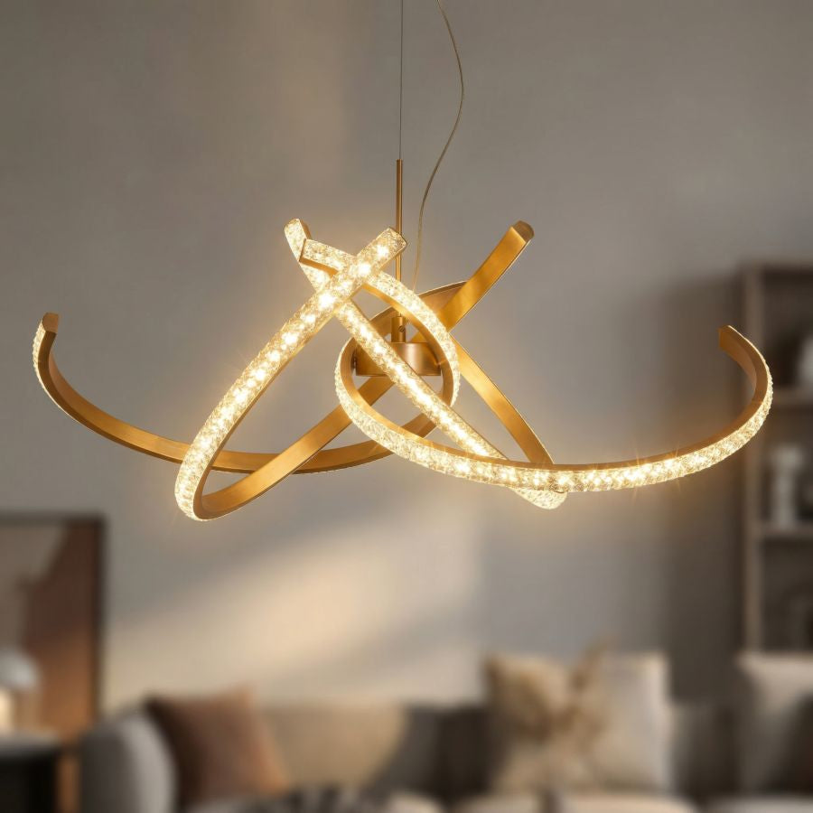 LAMPADARIO LED CELTIC CM Ø 62X120 (LUCE CON 3 TEMPERATURE DI COLORE)