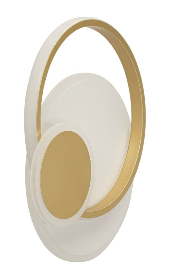 LAMPADA DA MURO LED DISH CM 29X6,5X34 (LUCE CON 3 TEMPERATURE DI COLORE)