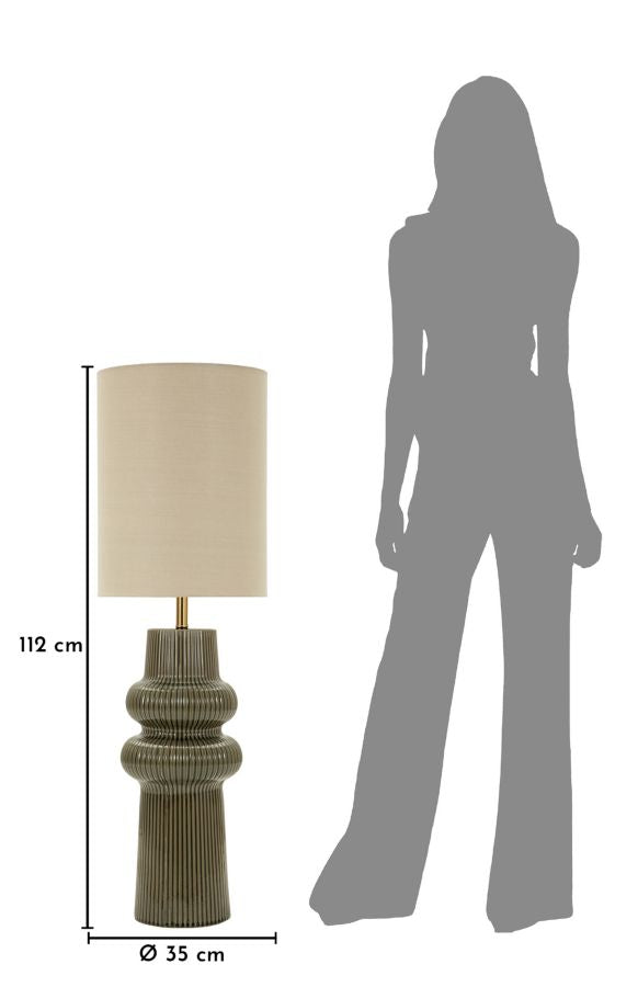 LAMPADA DA TERRA HARMONY CM Ø 35X112