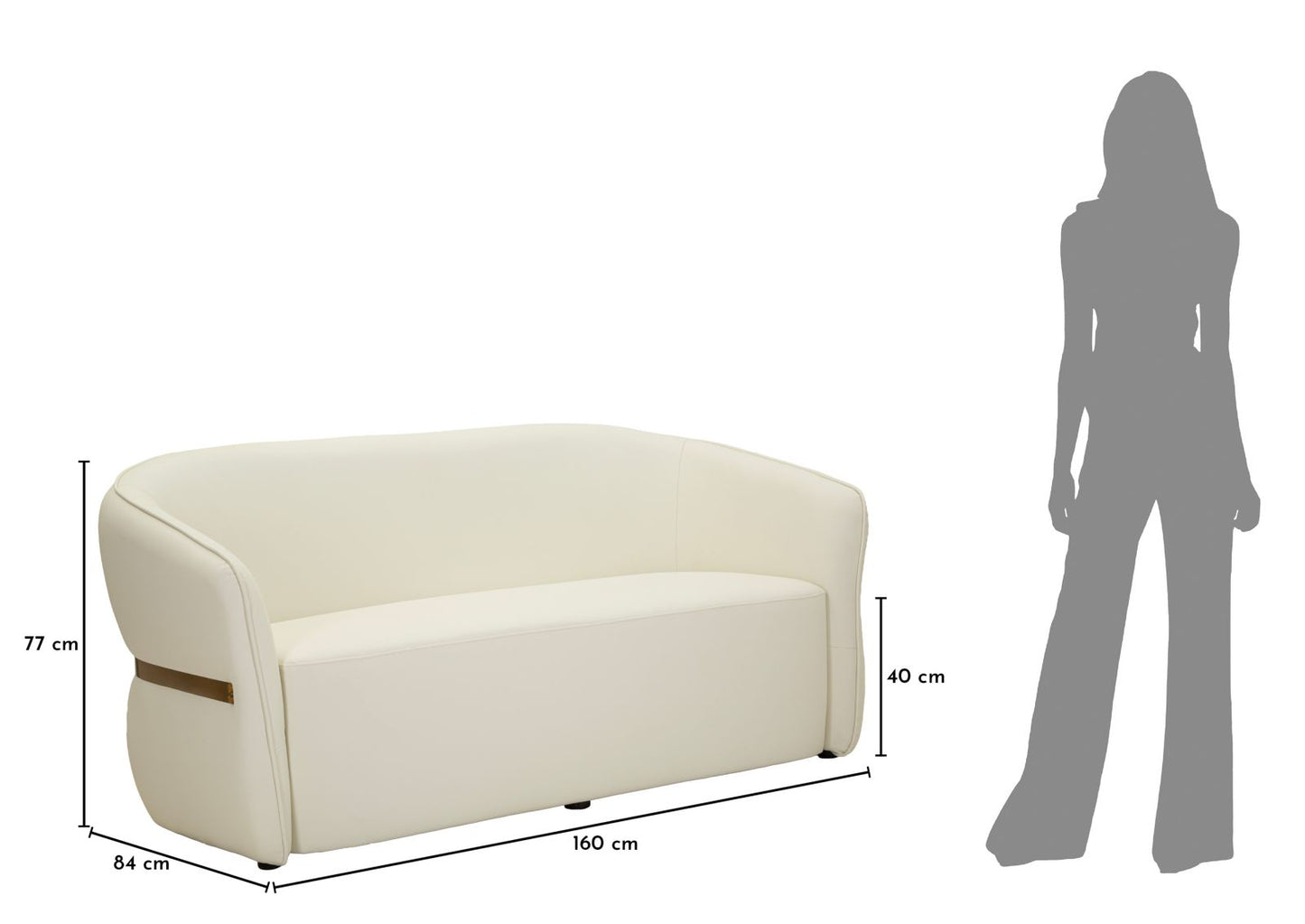 DIVANETTO MINSK CM 160X84X77