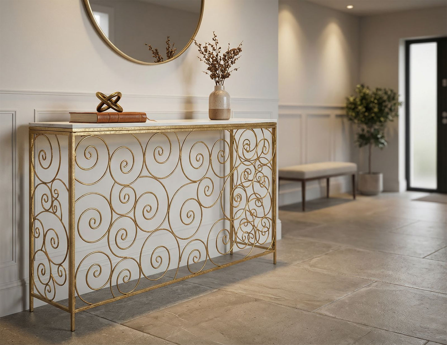 CONSOLE SPIRAL CM 140X36X82