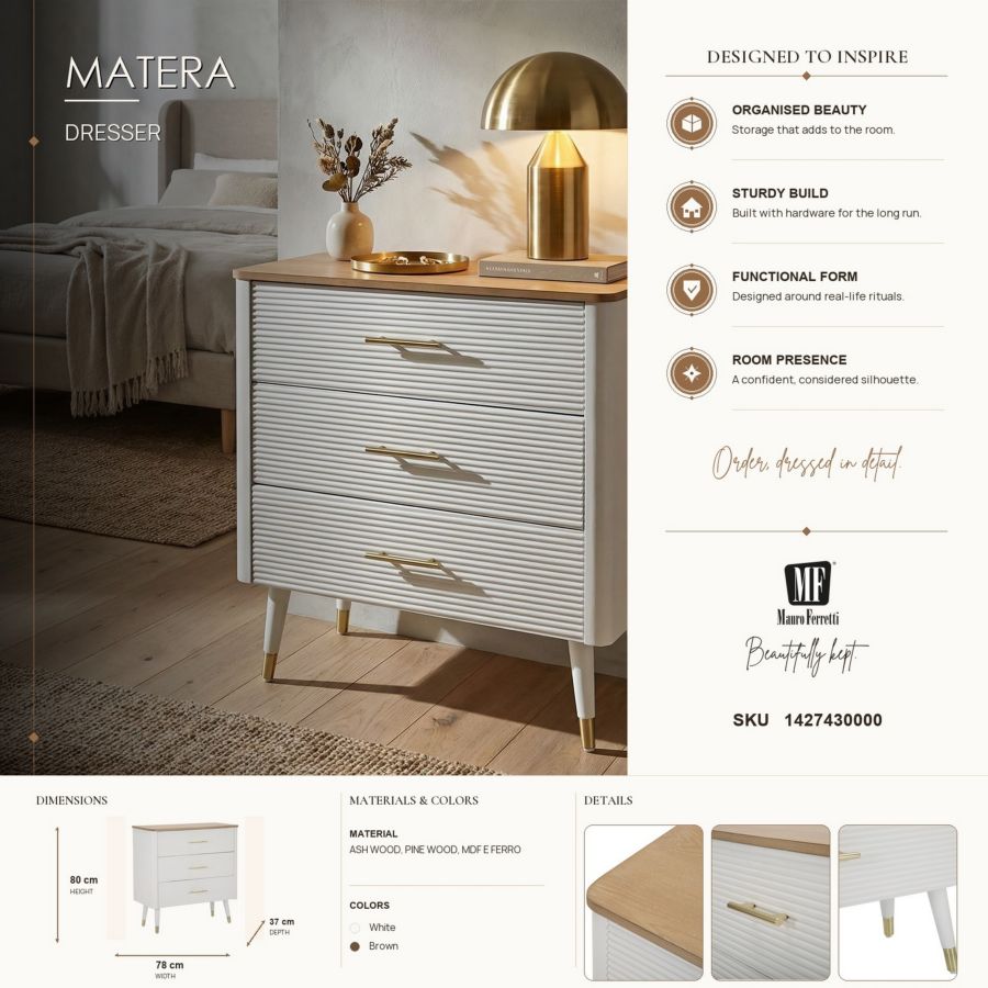 COMO' MATERA CM 78X37X80