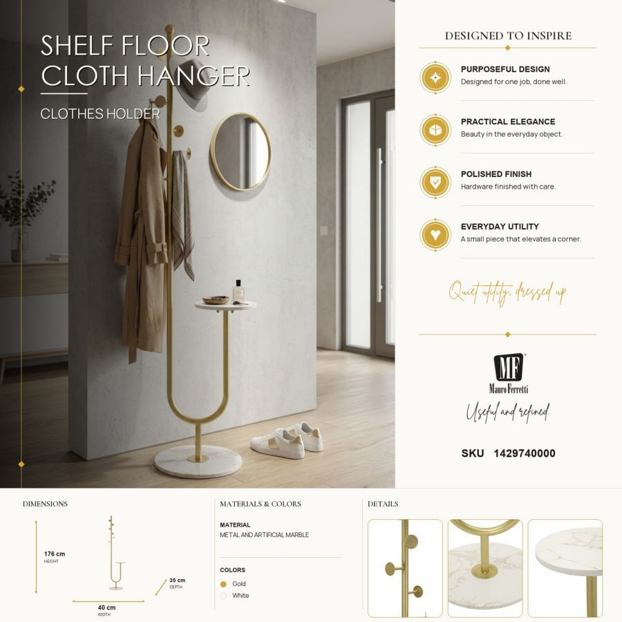 APP/ABITI DA TERRA SHELF CM 40X35X176