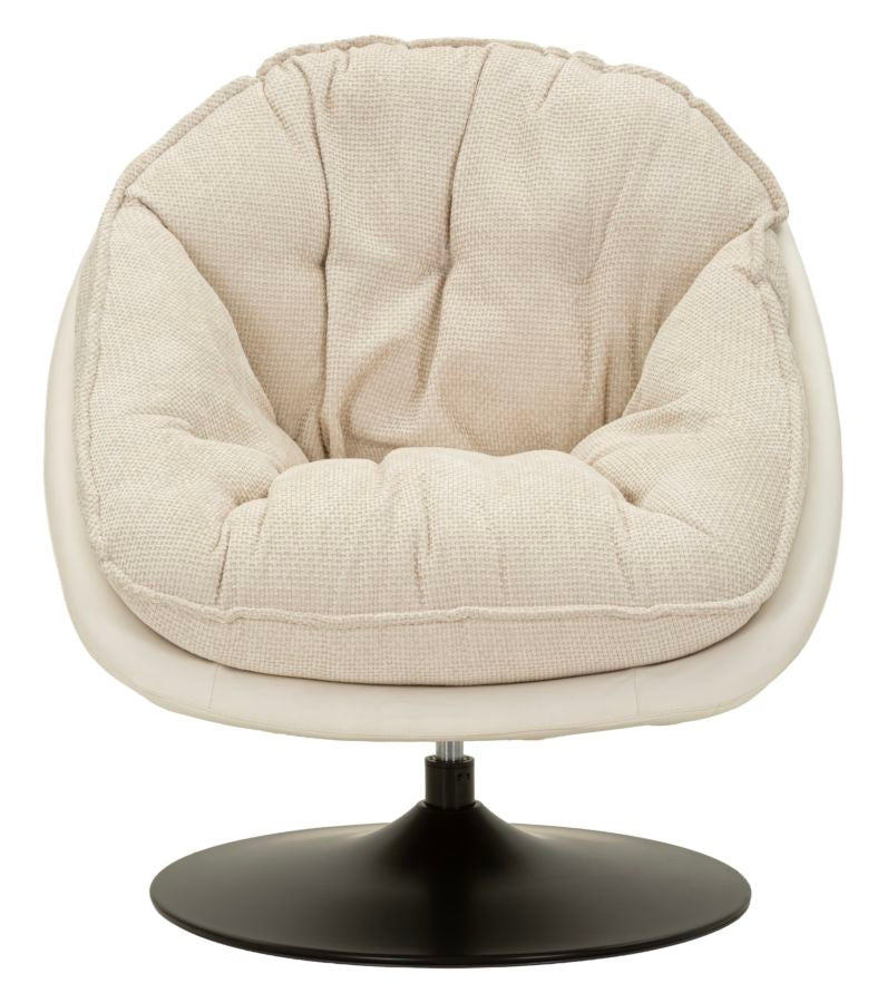 POLTRONA DORTMUND CREMA CM 78X78X84