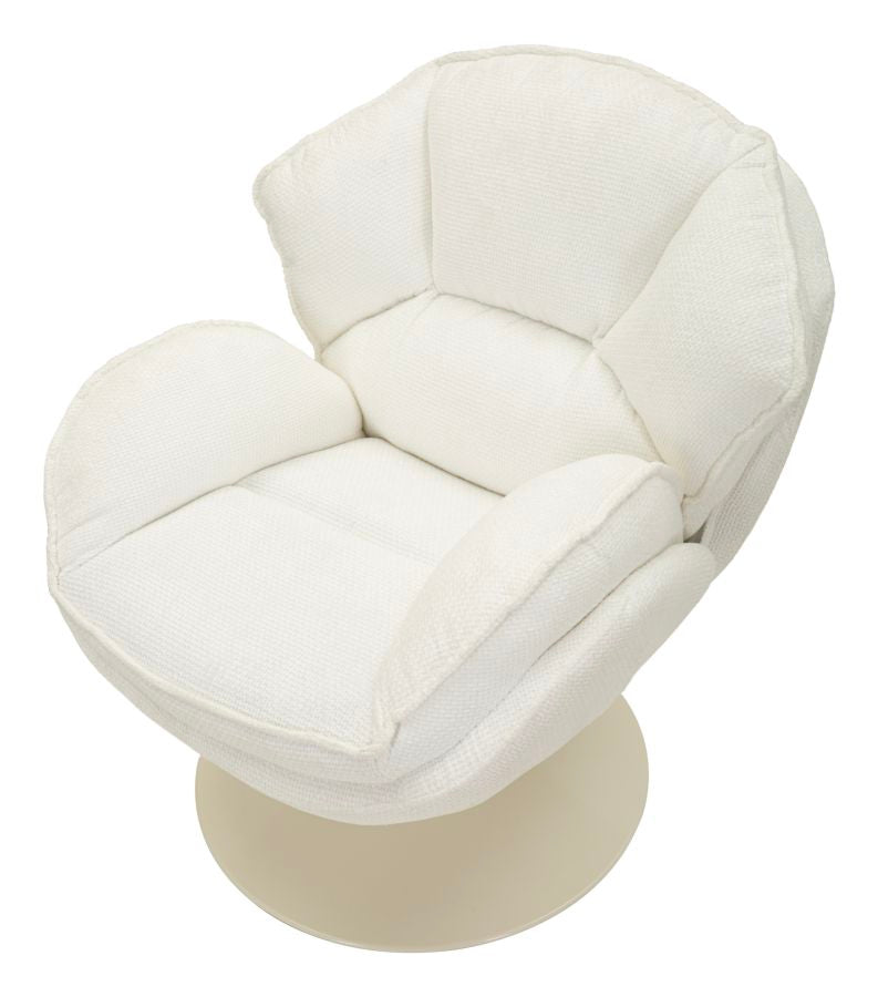 POLTRONA AMBURGO BIANCA CM 85X80X81