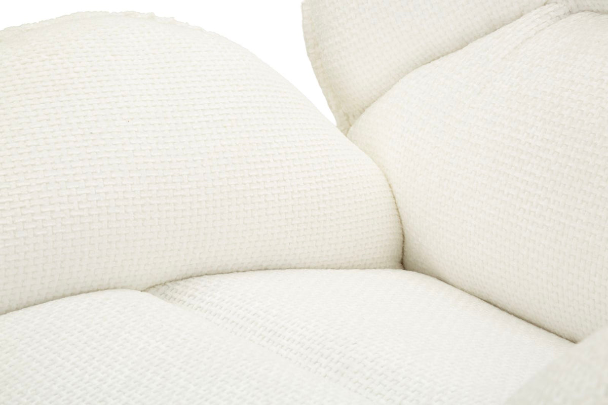 POLTRONA AMBURGO BIANCA CM 85X80X81