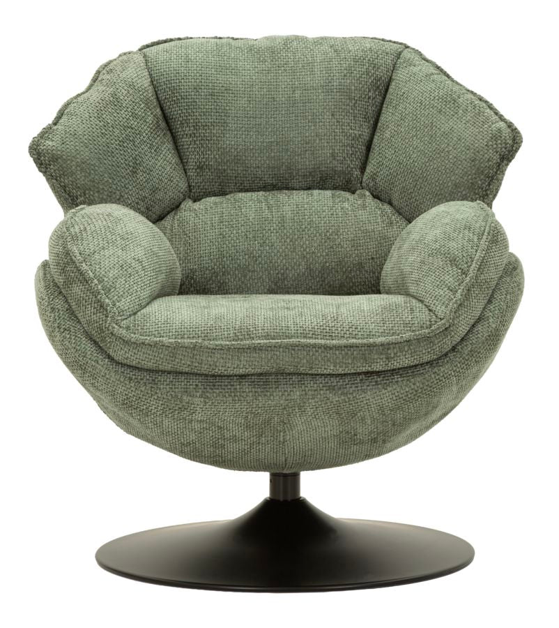 POLTRONA AMBURGO VERDE CM 85X80X81