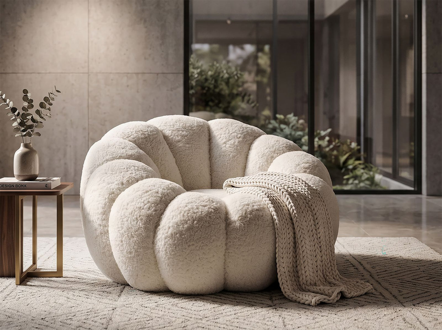 POLTRONA BOUBBLE CM Ø 92X61