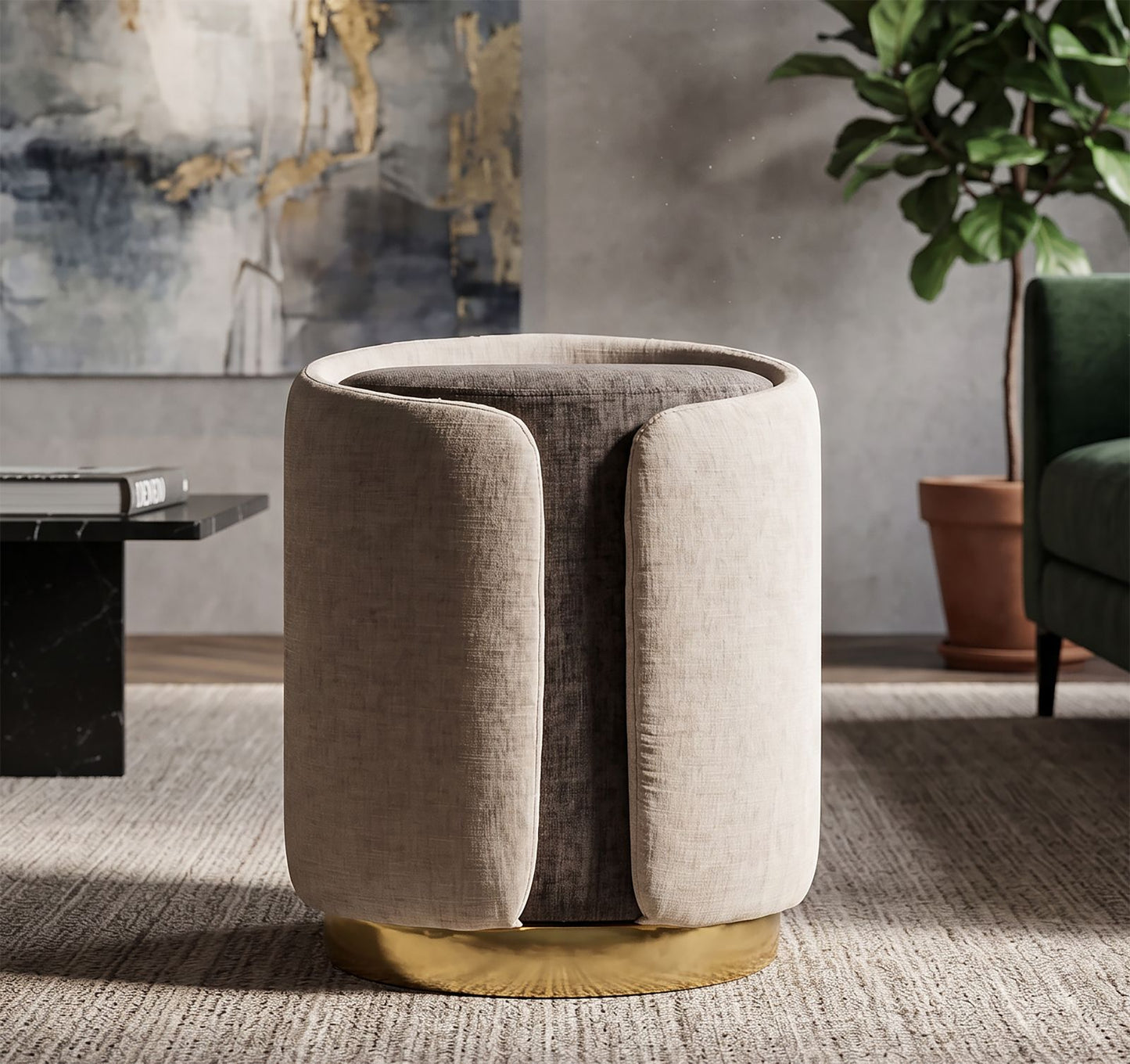 POUF SPACE AVANA CM Ø 40X50
