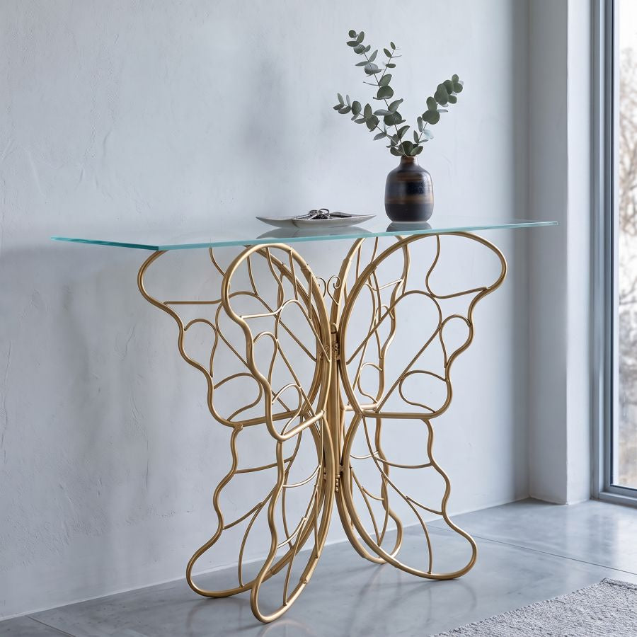 CONSOLE BUTTERFLY CM 110X40X76