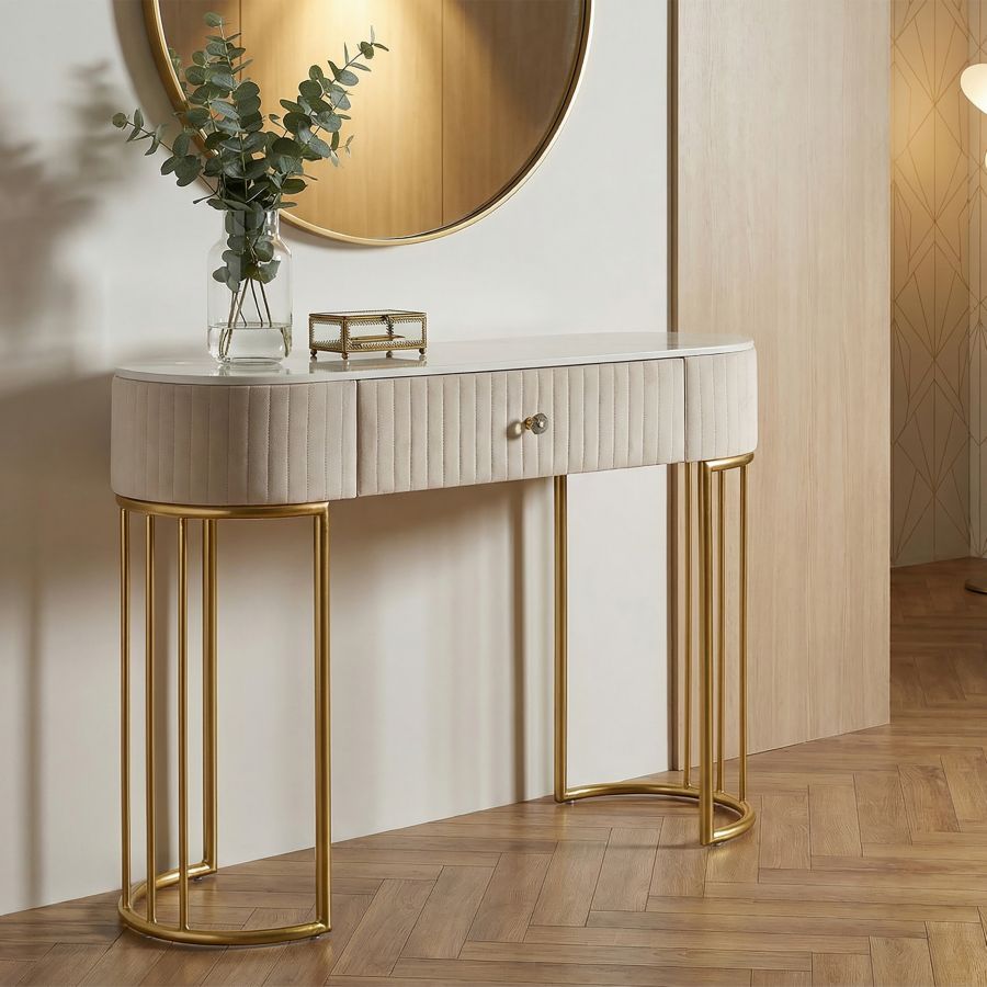 CONSOLE MONTPELLIER CREMA CM 100X40X75