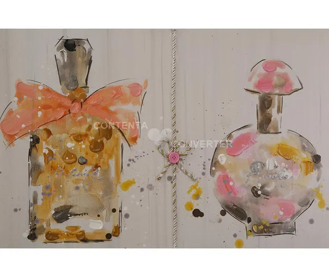 Slika Perfume Bottles 50x150 cm