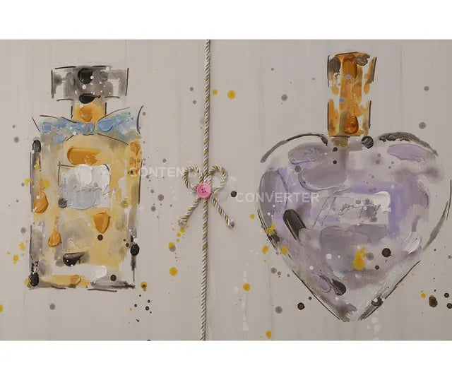 Slika Perfume Bottles 50x150 cm