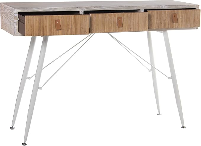 Consolle ingresso con 3 cassetti 120 x 35 x 81 cm
