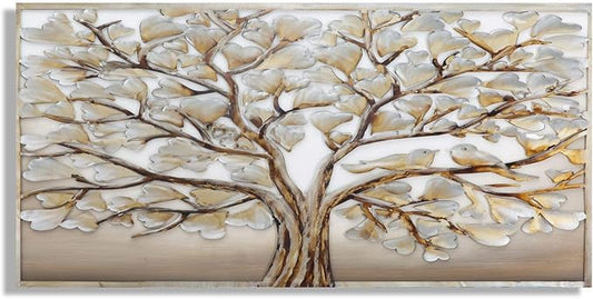 Quadro Alluminio Albero della Vita cm.120x60