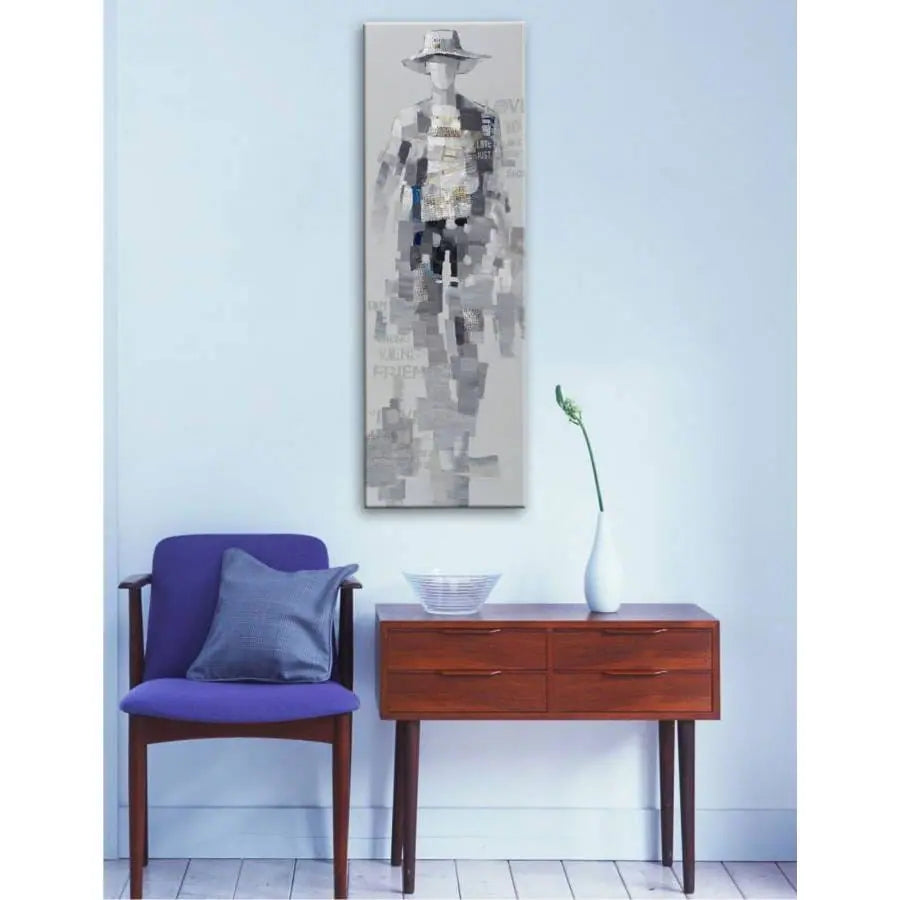 Dipinto Su Tela Ghost B 50x3x150 cm