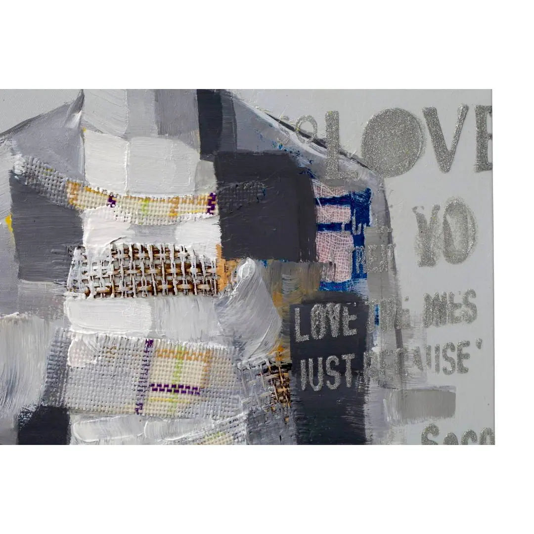 Dipinto Su Tela Ghost B 50x3x150 cm