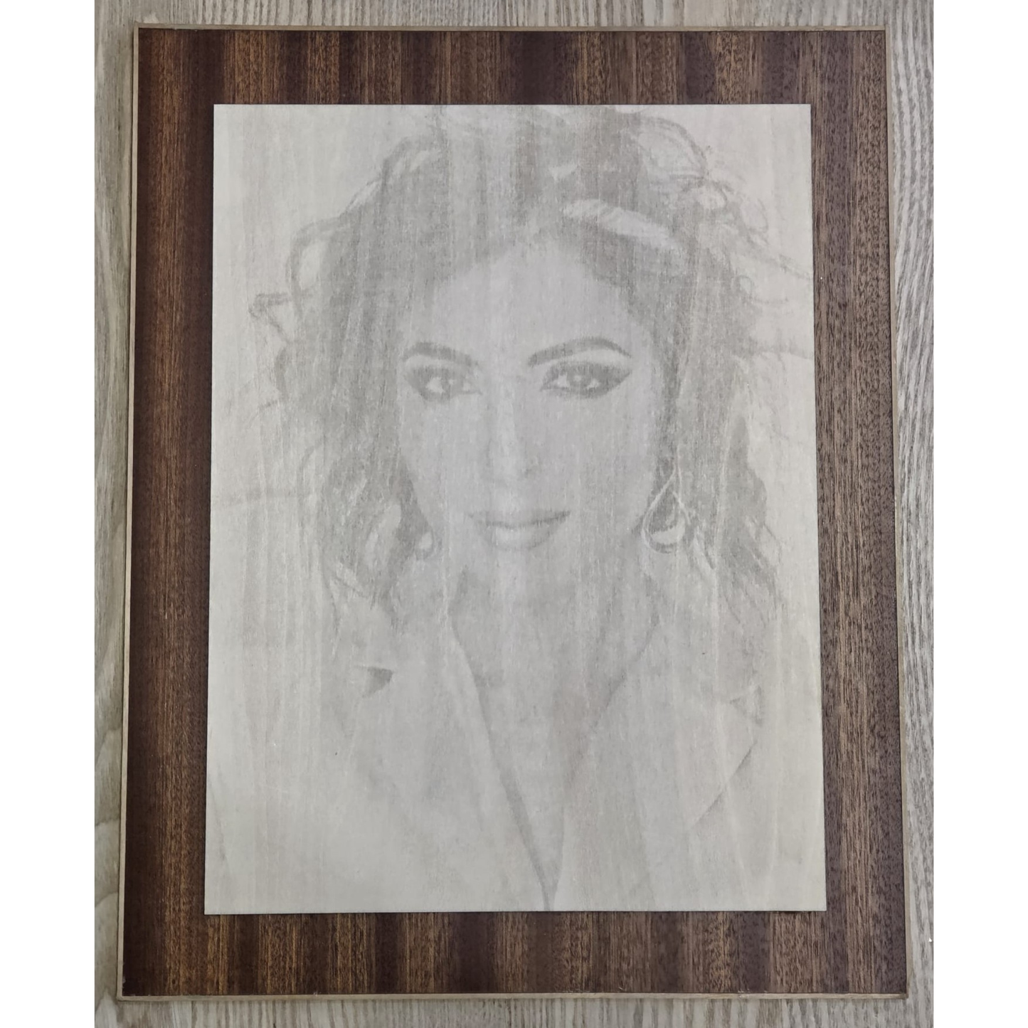 FOTO LASER SU LEGNO