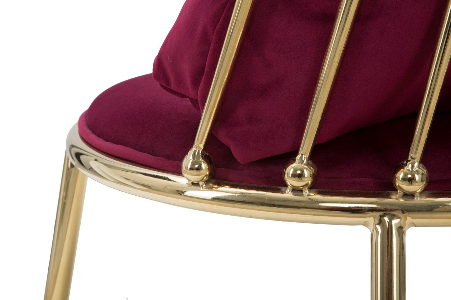 Poltrona Glam Backy Cm 55X60X83 (Altezza Seduta Cm 35 )