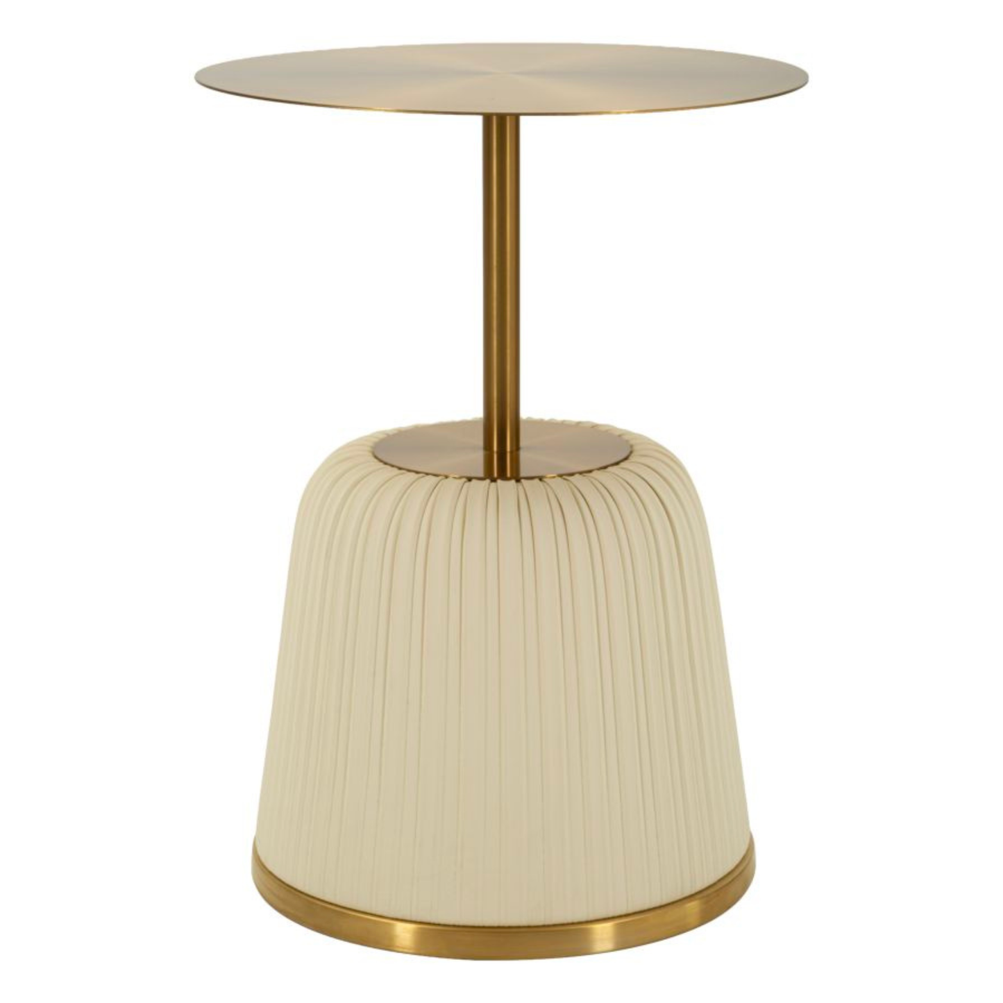 TAVOLINETTO EGLE BIANCO CM Ø 40X55