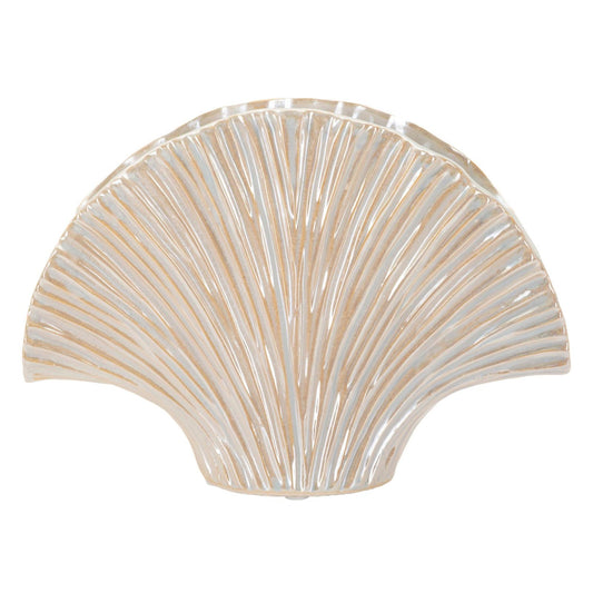 Vaso Perly 27x8x19 cm – Vaso Decorativo Rettangolare con Finitura Effetto Perla
