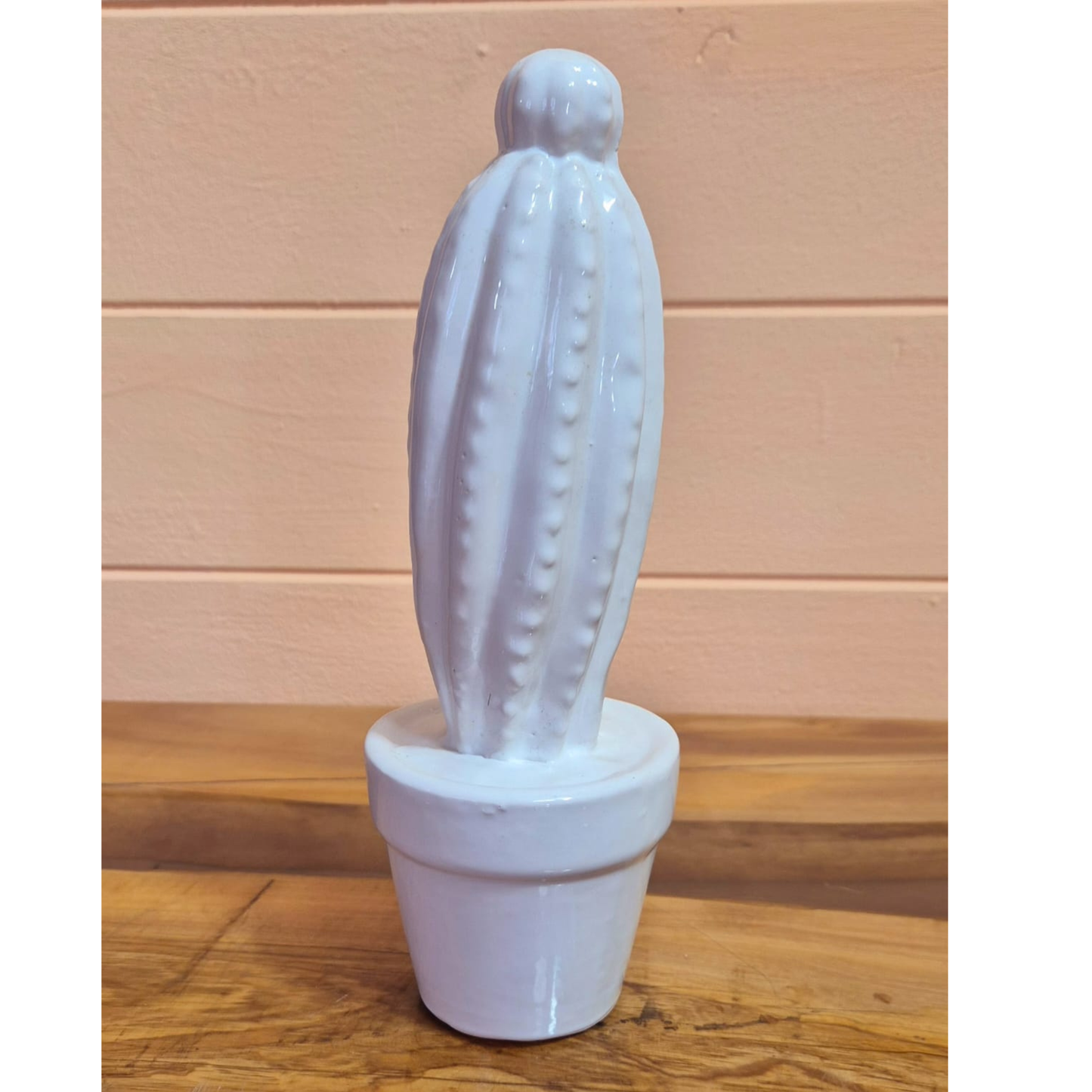 CACTUS ARTIGIANALE, diam 13 x H 30 cm