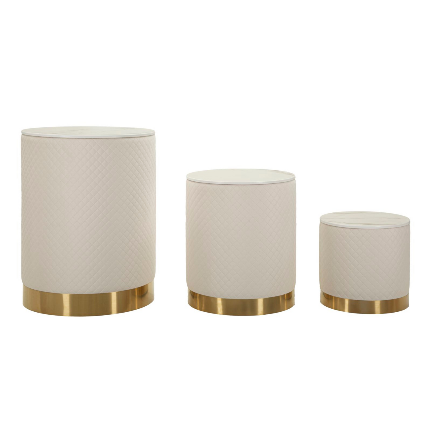 ESPOSITORE C/CONTENITORE SHOP SET 3 PZ CM Ø 60X80-50X60-40X40 codice 1428780000