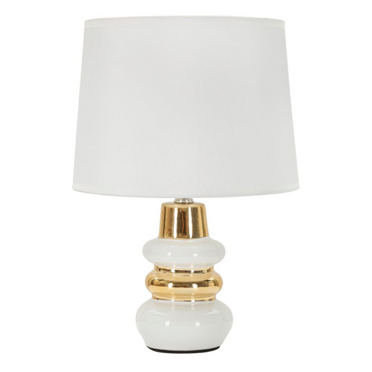 Lampada da Tavolo Liara Ø23 x H32 cm – Stile Classico con Dettagli Vintage