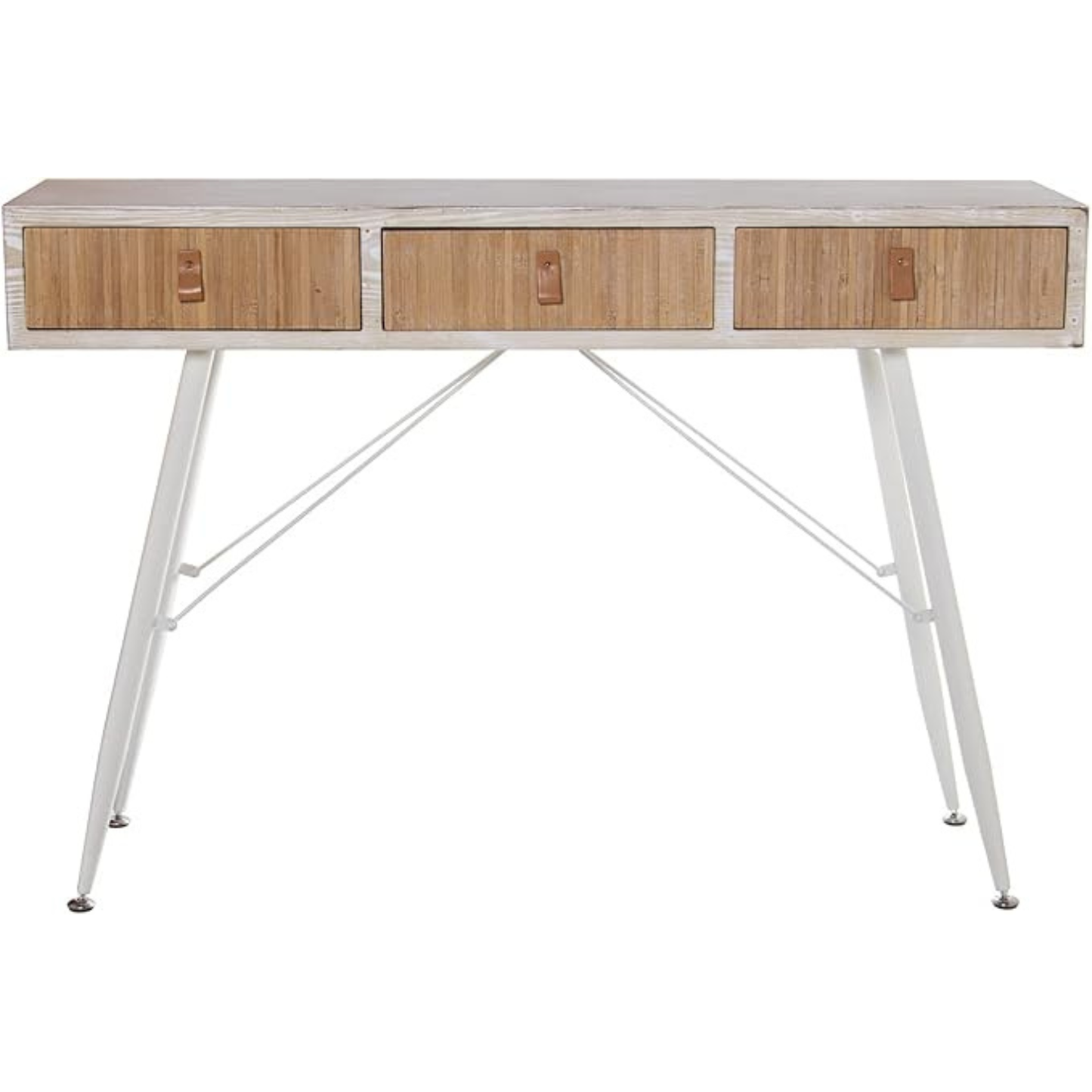 Consolle ingresso con 3 cassetti 120 x 35 x 81 cm
