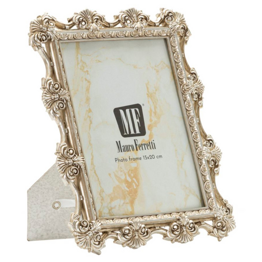 Cornice “Florence” 21,5 × 2 × 26,8 cm (foto 15 × 20 cm) – design barocco elegante
