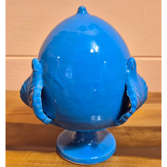 PUMO AZZURRO, 15 x H 20 cm