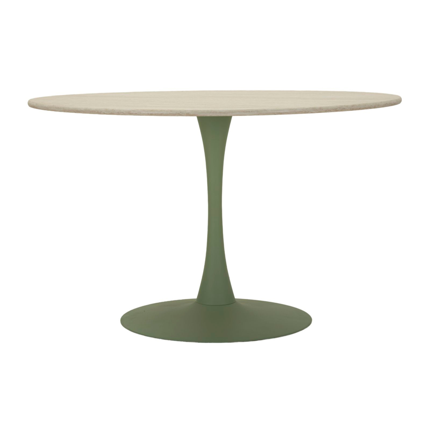 TAVOLO DA PRANZO STOCCOLMA VERDE CM Ø 120X76