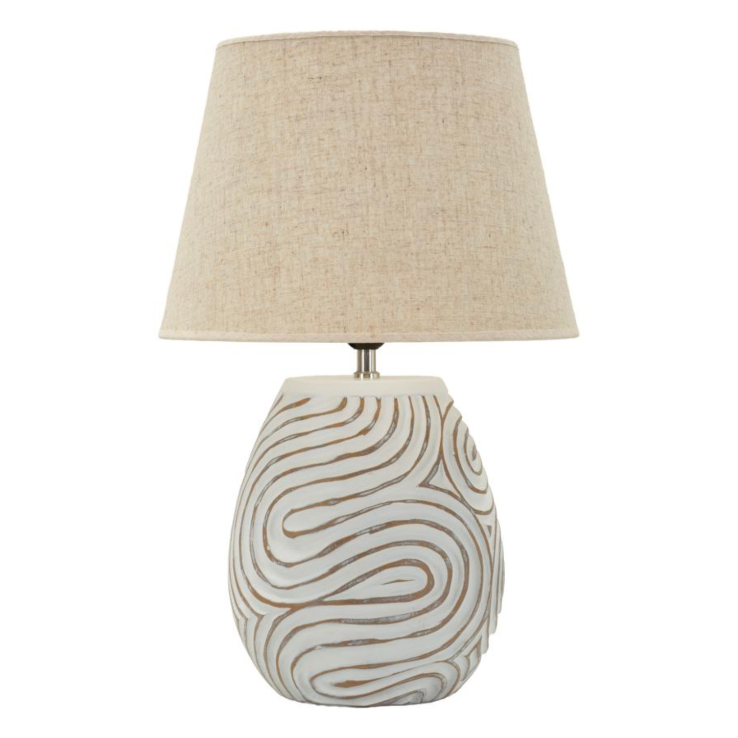 LAMPADA DA TAVOLO RESINA OBLIX CM Ø 35X55