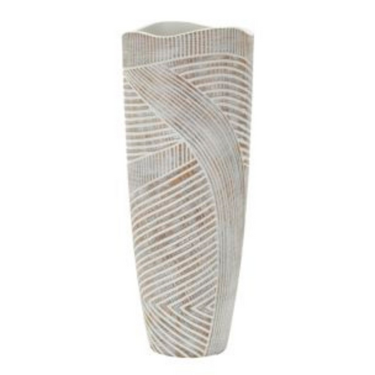 VASO RESINA WOODY CM Ø 18X45