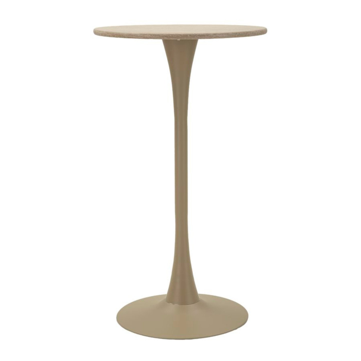 TAVOLO BAR ALASKA CREMA CM diam 60x106H cm